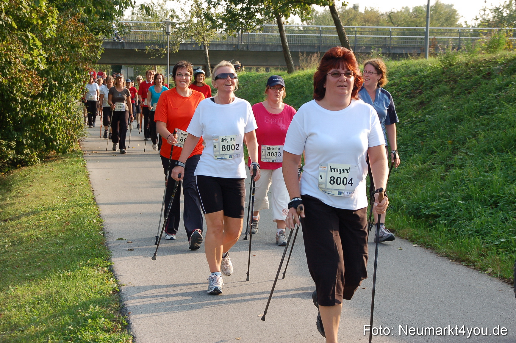 0079 Stadtlauf Neumarkt Nordic Walking 190909